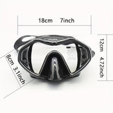 NNETM Adult Anti-Fog Snorkel Set with Dry Tube