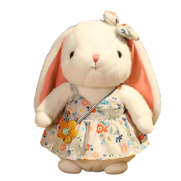NNETM Floral Rabbit Stuffed Toy for Birthdays & Gifts