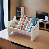 NNETM Charming Cat-Themed Bookshelf Display Stand