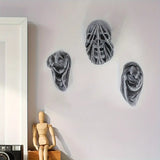 NNETM 3-Piece Set of 5-Inch Realistic Ghost Hands - Wall-Mounted Head Pendants