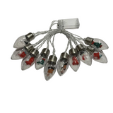 NNETM Christmas Snow Globe String Lights for Magical Holiday Décor