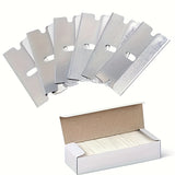 99-Piece Single-Edge Razor Blade Set – Heavy-Duty Glass & Paint Scraper Blades for Decal, Adhesive & Surface Removal