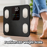 NNETM Smart Body Fat Bathroom Digital Scale