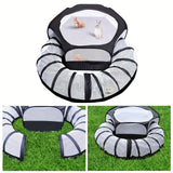 NNETM Small Animal Playpen with Tunnel