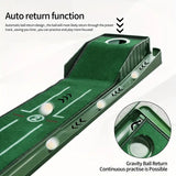 NNETM Compact Edition Portable Golf Putting Training Mat