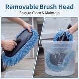 Extendable Car Wash Brush with Soft Bristles – Scratch-Free Cleaning Brush for Cars, Glass, Home & Outdoor Use