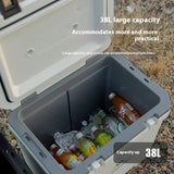 NNETM Portable Outdoor Cooler with Wheels