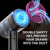 NNETM Hair Dryer with High Power Foldable Travel (1800W)