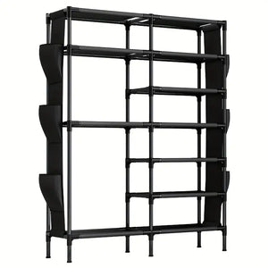 NNETM Vertical Space Saver: Floor-Standing Shoe Rack Solution