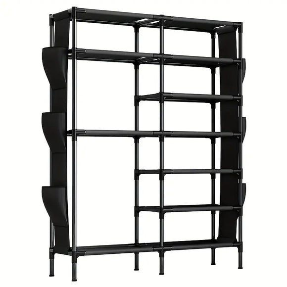 NNETM Vertical Space Saver: Floor-Standing Shoe Rack Solution