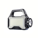 NNETM Rechargeable Portable Solar LED Flashlight (1200mAh)