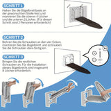 NNETM Wall-Mounted Foldable Ironing Board
