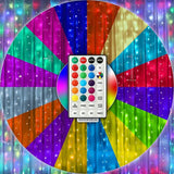 NNETM Festive Brilliance: 17-Color Christmas LED String Lights Curtain