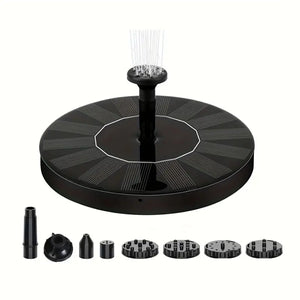 NNETM Solar Fountain Pump for Outdoor Waterscapes