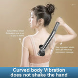 NNETM Extended Reach Pro Fascial Massage Gun - Telescopic Handle(Gray)