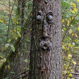 NNETM 3Pcs Tree Faces - Tree Hugger Statues