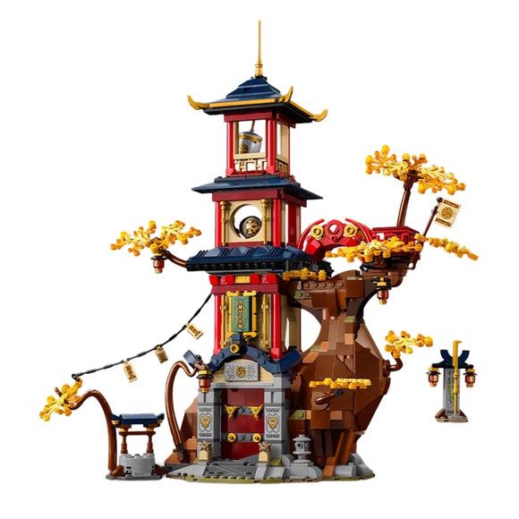 NNEOBA Dragon Energy Temple Building Blocks Model Set