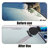 Car Ice Scraper & Snow Brush with Thermal Gloves – Winter Windshield Snow Removal Tool Kit