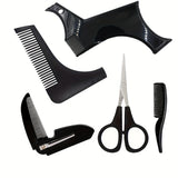 5PCS Beard and Mustache Grooming Styling Tool Set