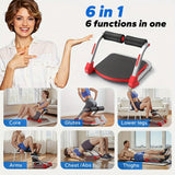 Foldable Abdominal Trainer with Adjustable Resistance