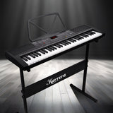 NNEDPE 61-Key Electronic Piano Keyboard 75cm - Black