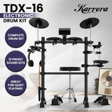 NNEDPE TDX-16 Electronic Drum Kit with Pedals