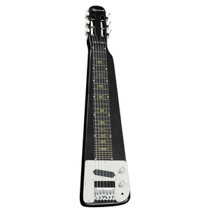 NNEDPE 29in 6-String Lap Steel Hawaiian Guitar - Black