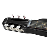 NNEDPE 29in 6-String Lap Steel Hawaiian Guitar - Black