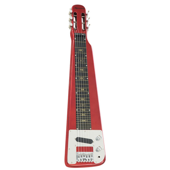 NNEDPE 6-String Steel Lap Guitar - Metallic Red