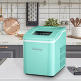 NNECW Countertop Ice Maker with Removable Basket for Home