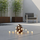 6m 40LEDS Halloween Christmas String Lights  Outdoor LED Ball Lights with Battery Box for Camping, Tent, Canopy, Wedding Decor