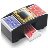 NNETM Dual Deck Automatic Card Shuffler for Poker Blackjack