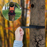 83 × 135CM Halloween Tree Climbing Witch Decoration