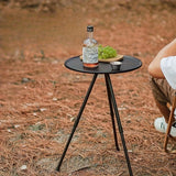 NNETM Portable Adjustable Camping Table Tripod Base