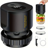 NNETM USB Rechargeable Mason Jar Vacuum Sealer Set