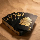 Luxury Heart-Design Playing Cards with Golden Foil Stamping – Adult Card Game