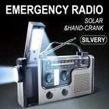 NNETM Multi-Band Solar Emergency Radio with Flashlight