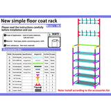 NNETM Two-in-One Wonder: A Shoe Rack and Coat Rack in Perfect Harmony