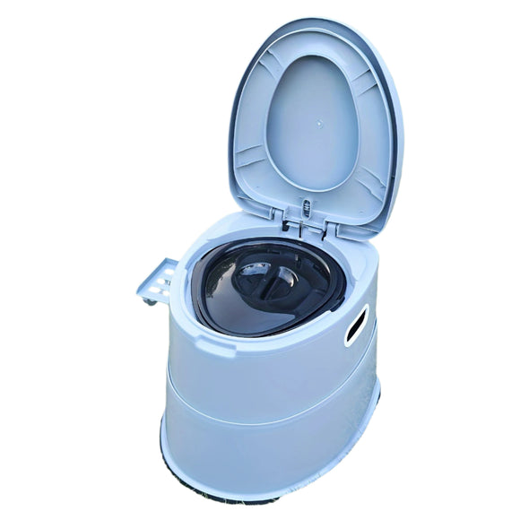 NNETM Compact Deluxe Portable Toilet for Camping & Travel