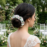 14pcs Christmas Print Satin Scrunchie Set Multicolor