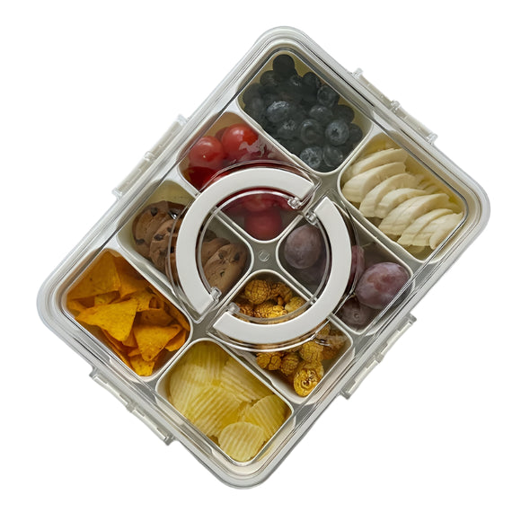 NNETM Portable Insulated Picnic Cooler Lunch Box with Table
