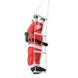NNEOBA Climbing Santa Claus Ladder Christmas Decor 90CM