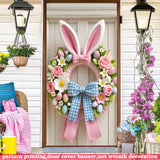 NNETM Easter Bunny Ear Wreath Banner