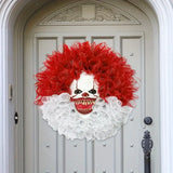 NNETM Spooky Circus Clown Garland Mask for Halloween