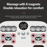 NNETM Foot Massager with Constant Temperature Heating & Magnetic Infrared Induction(White)