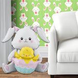 NNETM Cute Sitting & Standing Bunny Balloon Easter Decoration