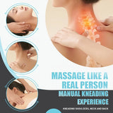 NNETM 3D Massage Pillow with Heat Function (Blue)