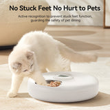 NNETM Smart 6-Meal Automatic Cat Feeder Dispenser