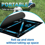 NNETM Soccer Training Mat Footwork Agility