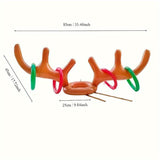 Inflatable Antler Ring Toss Game 2-Set PVC Party Game